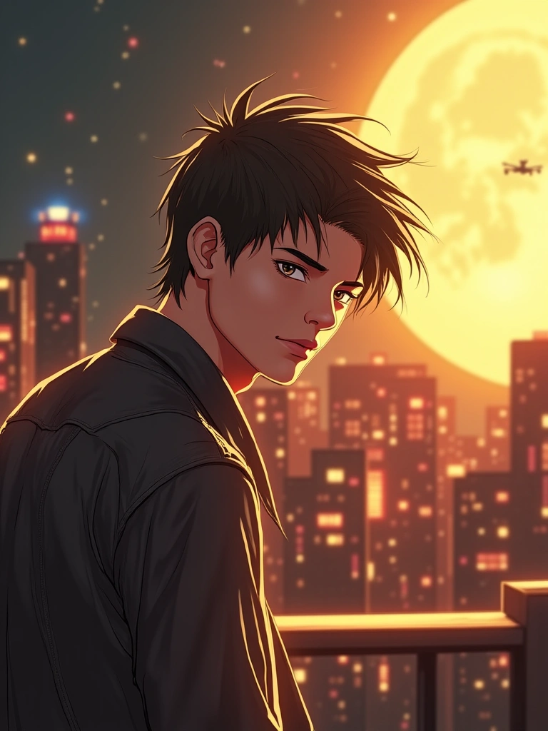 The Midnight Rooftop Rendezvous