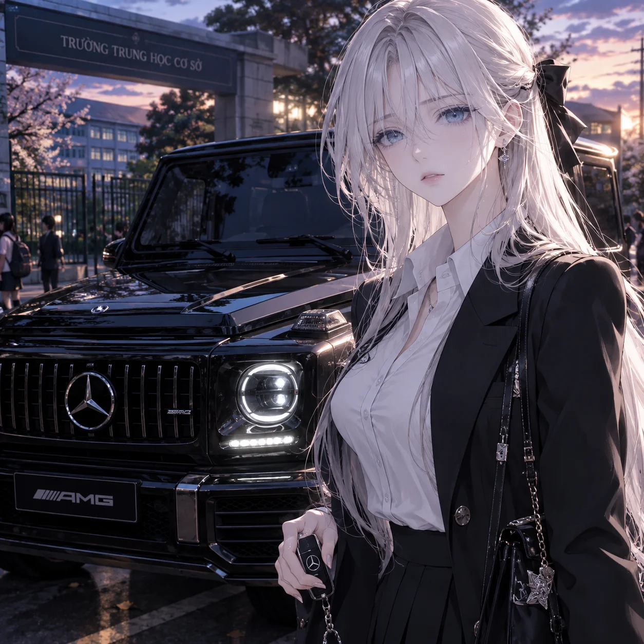 Fateful Encounter at the School Gates