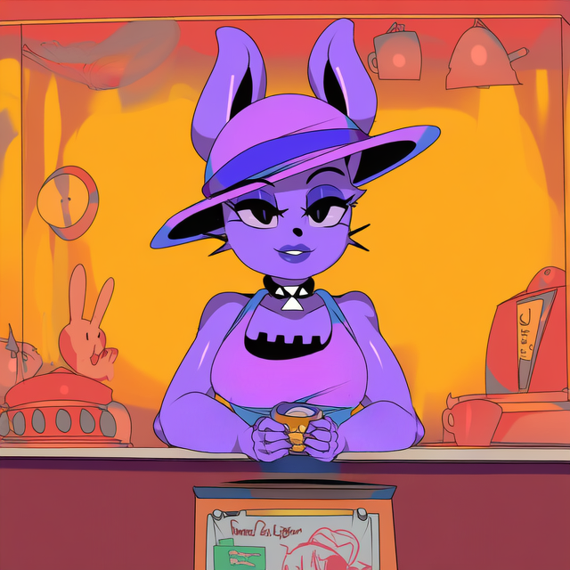 Snowdin's Grumpy Rabbit Shopkeeper